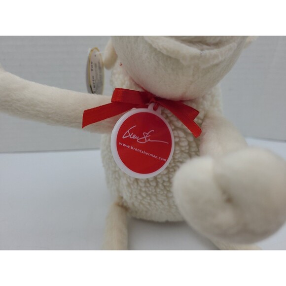 Lot 3 Serta Curto Toy Plush Sheep 1/16 Lamb With Binky Speed Limit 55 Racing 49 - Picture 8 of 16